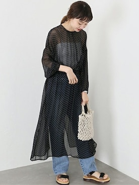 「melissa（メリッサ）のアイテム」を使った、moritaさん（レディース・159cm）の夏コーディネート