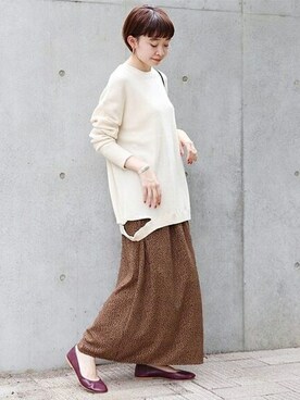 moritaさん(レディース・159cm)の秋コーディネート