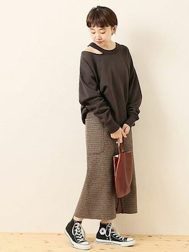 moritaさん（レディース・159cm）の秋コーディネート