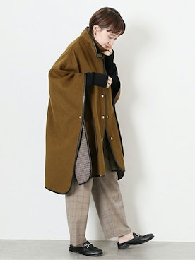 「JOURNAL STANDARD（ジャーナルスタンダード）のアイテム（その他パンツ）」を使った、moritaさん（レディース・159cm）の秋コーディネート