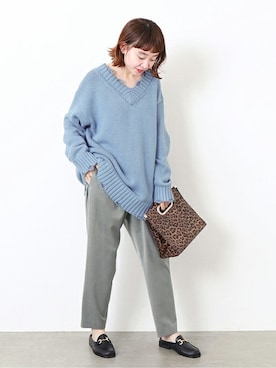 moritaさん（レディース・159cm）の秋コーディネート