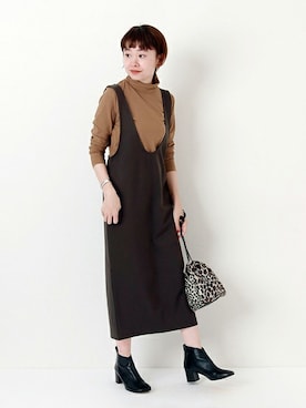 「journal standard」｜moritaさん（レディース・159cm）の冬コーディネート