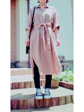 t︎︎︎︎︎☺︎m︎︎︎︎︎omin*さん(レディース・164cm)の春コーディネート