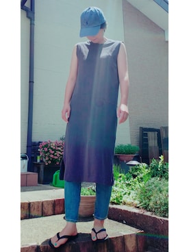 t︎︎︎︎︎☺︎m︎︎︎︎︎omin*さん(レディース・164cm)の夏コーディネート