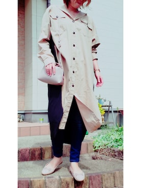 t︎︎︎︎︎☺︎m︎︎︎︎︎omin*さん(レディース・165cm)の春コーディネート