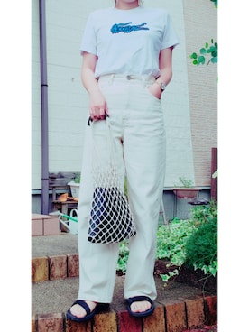 t︎︎︎︎︎☺︎m︎︎︎︎︎omin*さん（レディース・165cm）の夏コーディネート