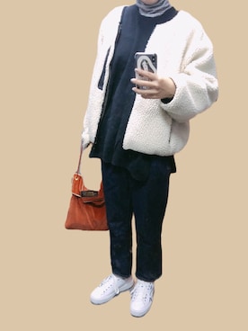 yuchiさん（レディース・160cm）の冬コーディネート