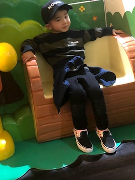 DJ GAKUさん（キッズ・100cm）の春コーディネート