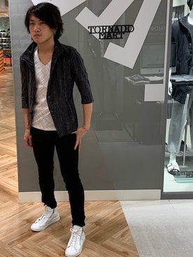 「ファッションの力を信じよう」｜KASUYAさん（メンズ・170cm）の夏コーディネート