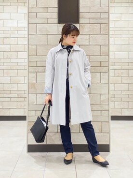 「coenスタッフスタイリング」｜「アイテム（パンプス）」を使った、coen Hiramaさん（レディース・148cm）の冬コーディネート