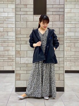 「coenスタッフスタイリング」｜「アイテム（パンプス）」を使った、coen Hiramaさん（レディース・148cm）の冬コーディネート