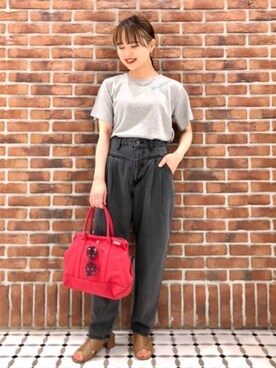 「ベーシックカラー」｜coen Hiramaさん（レディース・148cm）の春コーディネート