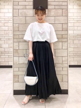 「ロゴ・コーエンベア」｜coen Hiramaさん（レディース・148cm）の夏コーディネート