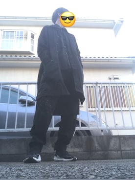「BLACK Scandal Yohji Yamamoto（ブラックスキャンダルヨウジヤマモト）のアイテム（パンツ）」を使った、Yutaさん（メンズ・182cm）の春コーディネート