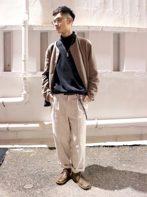 Kevinntn Clarks Originalsのモカシン デッキシューズを使ったコーディネート Wear