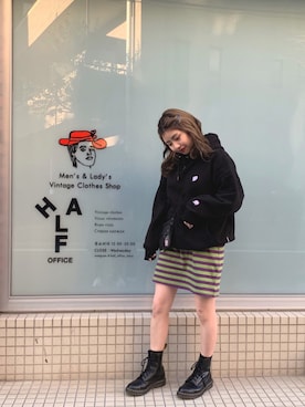 「CLOTTY（クロッティ）のアイテム」を使った、mikuさん（レディース・150cm）の冬コーディネート