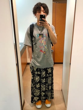 「アイテム（PC・スマホグッズ/家電）」を使った、みねちゃんさん（メンズ・169cm）の春コーディネート