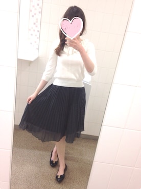 「EDIT COLOGNE（エディットコロン）のアイテム（トップス）」を使った、yuzukaさん（レディース・166cm）の春コーディネート