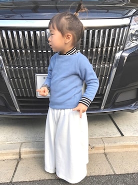 ki☺︎hoさん（キッズ・90cm）の冬コーディネート