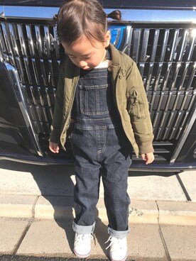 ki☺︎hoさん（キッズ・90cm）の冬コーディネート