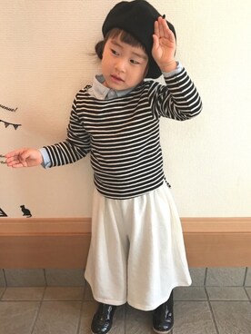 ki☺︎hoさん（キッズ・90cm）の冬コーディネート