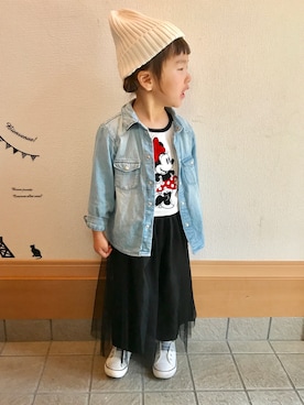 ki☺︎hoさん(キッズ・90cm)の春コーディネート