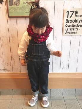 ki☺︎hoさん（キッズ・90cm）の春コーディネート