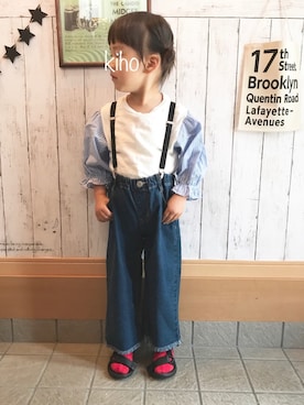 ki☺︎hoさん(キッズ・90cm)の春コーディネート