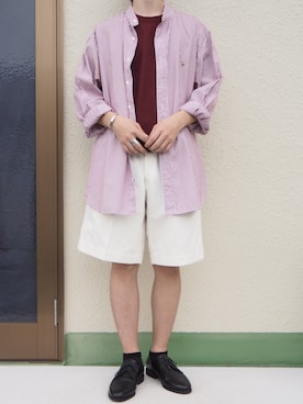 「GIVENCHY（ジバンシイ）のアイテム（アクセサリー）」を使った、Shun.さん（メンズ・169cm）の夏コーディネート