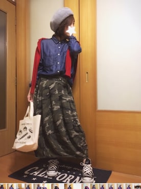 「SCROLLのアイテム」を使った、ａiﾁｬﾝﾈﾙさん（レディース・151cm）の秋コーディネート