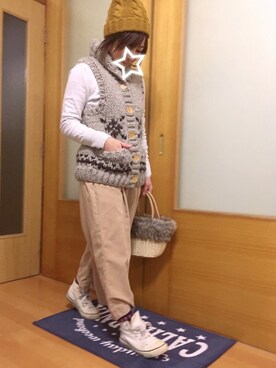 「SCROLLのアイテム」を使った、ａiﾁｬﾝﾈﾙさん（レディース・151cm）の冬コーディネート