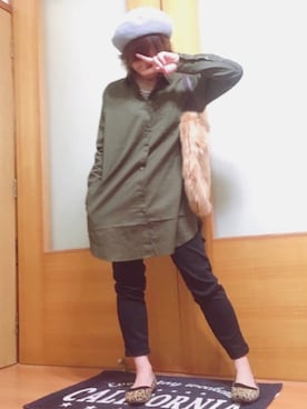 「SCROLLのアイテム」を使った、ａiﾁｬﾝﾈﾙさん（レディース・151cm）の秋コーディネート