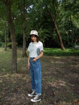 「Vintage Dior（ヴィンテージ ディオール）のアイテム」を使った、yezhi🥥さん（レディース・167cm）の秋コーディネート