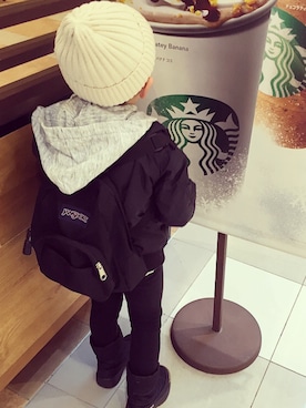 nmhrtさん（キッズ・100cm）の冬コーディネート