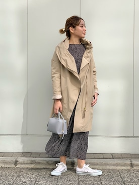 「RIVEDROITE」｜「アイテム（その他アウター）」を使った、ayumi920711さん（レディース・154cm）の冬コーディネート