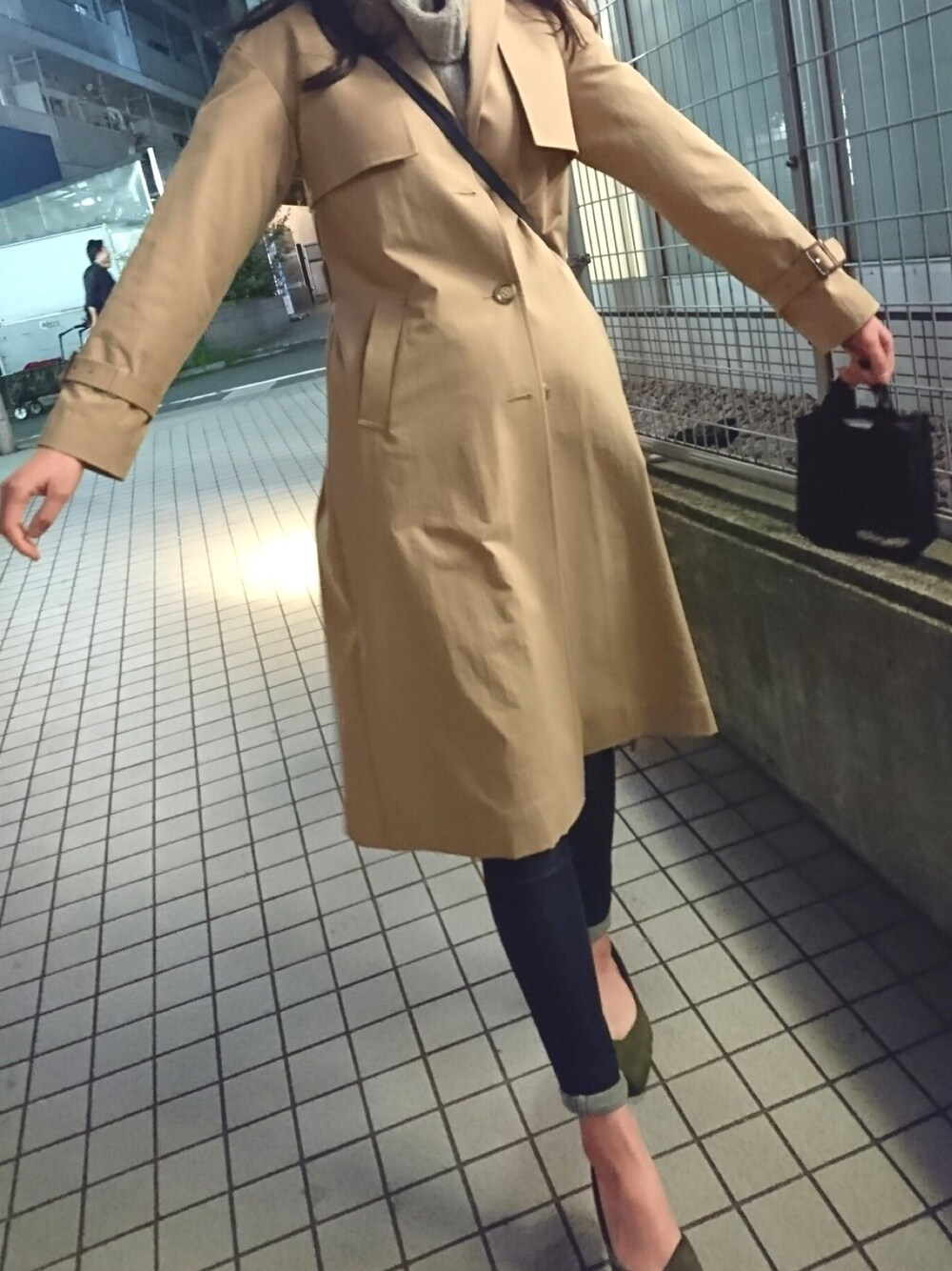 かちょさんの「DOORS タートルワイドニット（URBAN RESEARCH DOORS WOMENS）」を使ったコーディネート