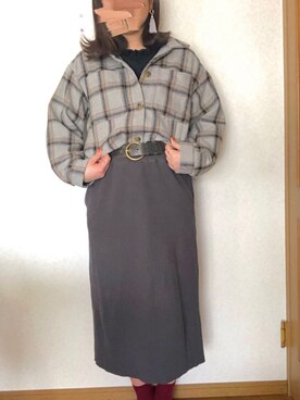 Eさん（レディース・167cm）の春コーディネート