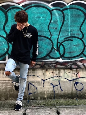 兼頭侑希さん(メンズ・172cm)の秋コーディネート