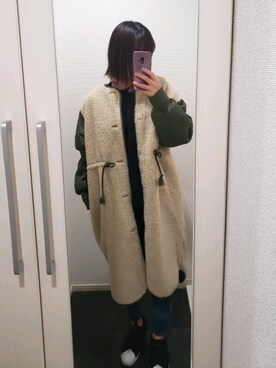 sakkoさん（レディース・156cm）の冬コーディネート