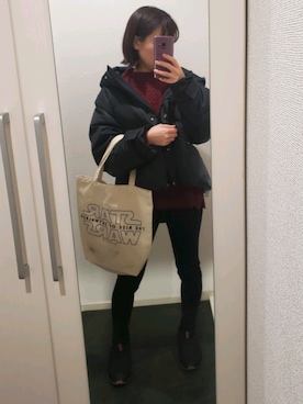 sakkoさん（レディース・156cm）の冬コーディネート