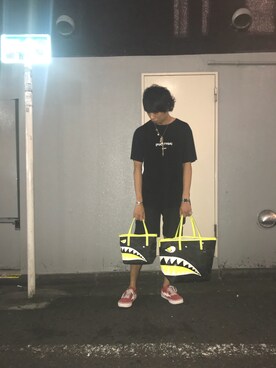 「GENTIL BANDIT（ジャンティバンティ）のアイテム」を使った、S.Mさん（メンズ・175cm）の夏コーディネート