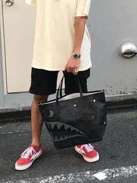 「GENTIL BANDIT（ジャンティバンティ）のアイテム」を使った、S.Mさん（メンズ・175cm）の夏コーディネート