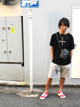 「GENTIL BANDIT（ジャンティバンティ）のアイテム」を使った、S.Mさん（メンズ・175cm）の夏コーディネート