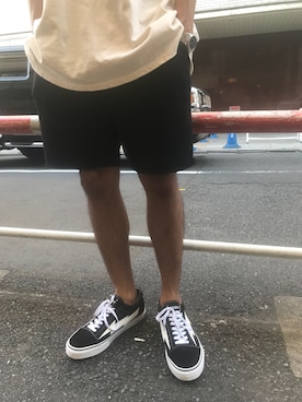 「REVENGE×STORM（リベンジストーム）のアイテム」を使った、S.Mさん（メンズ・175cm）の夏コーディネート