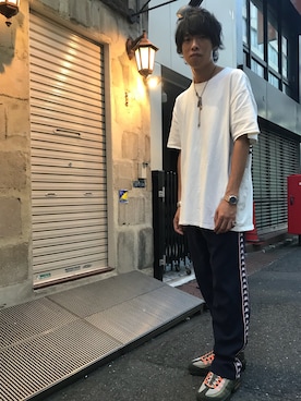 「CHRISTIAN DADA（クリスチャンダダ）のアイテム」を使った、S.Mさん（メンズ・175cm）の夏コーディネート