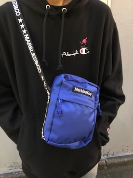 「MARBLES（マーブルズ）のアイテム」を使った、S.Mさん（メンズ・175cm）の秋コーディネート