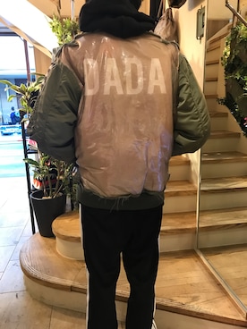 「CHRISTIAN DADA（クリスチャンダダ）のアイテム（MA-1）」を使った、S.Mさん（メンズ・175cm）の秋コーディネート