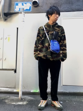 「MARBLES（マーブルズ）のアイテム」を使った、S.Mさん（メンズ・175cm）の秋コーディネート