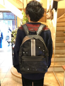 「GENTIL BANDIT（ジャンティバンティ）のアイテム」を使った、S.Mさん（メンズ・175cm）の冬コーディネート