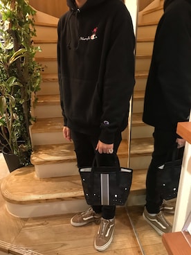 「GENTIL BANDIT（ジャンティバンティ）のアイテム」を使った、S.Mさん（メンズ・175cm）の冬コーディネート